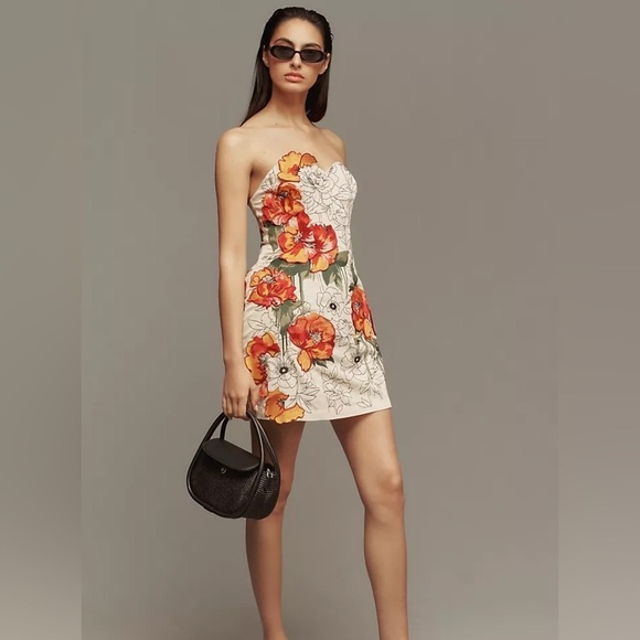 Anthropologie Dresses & Skirts - NWT By Anthropologie Sweetheart Embellished Mini Dress